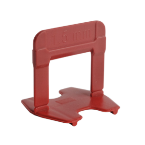 ESPACADOR DE PISO CLIP CORTAG ECO 1,5MM C/50PC VERMELHO 61336 - 914740 - 61336
