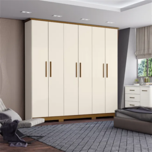 ROUPEIRO HENN COVER 06 PORTAS OFF WHITE/NATURE D230-129 (3 VOLUME) - 923803 - D230-129 HENN
