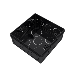 CAIXA DE LUZ 4X4 PRETA TIGRE ELT PES QUADRADA - 906571 - 33042884