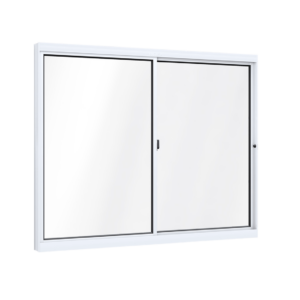 JANELA DE ALUMINIO BRANCO 2Folha 1,00X1,20 6502 FIT -RELI - 909090 - 6502
