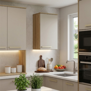 ARMARIO LUCIANE ISIS 400 1PORTA MOCCA LACA/AVELA 400x733x300 - 931416 - 0255 LUCIANE