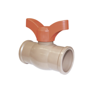 REGISTRO PVC ESFERA SOLDAVEL MARRON COMPACTO 50MM PLASTILIT - 926190 - 20105005