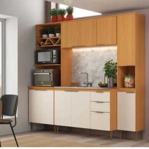 COZINHA MOVEIS SUL BRISA 04PCS ANGELIN/OFF WHITE (5350AOF/ 5352AOF/ 5639ANG/ 5354ANG) - 929678 - 5350AOF