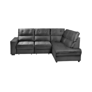 ESTOFADO TAKEI CANTO GABRIELI 2,55X2,10 CHAISE DIREITA BOUCLE CINZA RE-732 - 931806