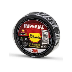 FITA ISOLANTE 3M IMPERIAL PRETA 18X10MT - 916308 - HB004236020