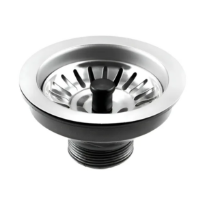 VALVULA DE PIA AMERICANA 31/2" INOX C/PINO PRETO 110.051 PADOVA - 915326 - 110051