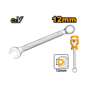 CHAVE COMBINADA CR-V 12MM HCSPA121 INGCO - 930104 - HCSPA121