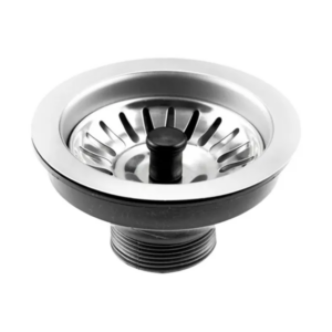 VALVULA DE PIA AMERICANA 4 1/2" INOX C/PINO PRETO 110.085 PADOVA - 914495 - 110085