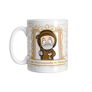 CANECA DE PORCELANA 220ML CHOCOLATE SAO FRANCISCO - 934407 - 37854