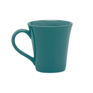 CANECA TULIPA CERAMICA 330ML VERDE ESCURO OXFORD - A637-0670 - 926891 - 126661