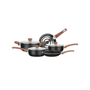 CONJUNTO PANELA MTA CERAMIC BLACK 05PCS ANTIADERENTE CERAMICO TP VIDRO 2012 - 934616 - 2012