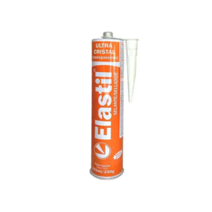 ADESIVO SELANTE ULTRA CRISTAL 262ML/250G TRANSPARENTE ELASTIL - 920525 - 713