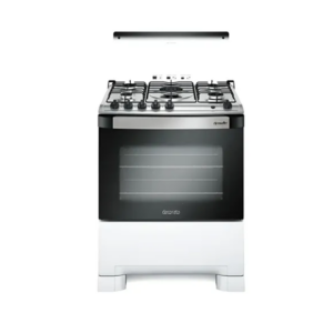 FOGAO A GAS 5 BOCAS MUELLER DECORATO G3 BRANCO - 601230056 - 932652 - 601230056