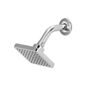 AGUIA DUCHA ARTICULADA CHUVEIRO PARA AQUECIMENTO A GAS QUADRADATA FLAT ABS BLACK cod ind 29778 - 933909 - 29778