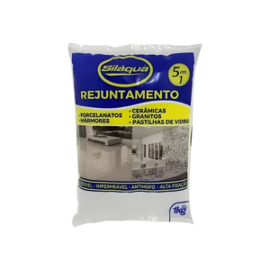 REJUNTE SILAQUA FLEXIVEL CINZA CLARO 1 KG - 102516