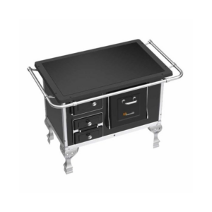 FOGAO A LENHA PETRYCOSKI MARUMBY GABINETE Nº1 CHAPA DE VIDRO  PRETO ( LADO DIREITO) - 934329