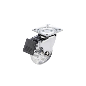 RODIZIO DE GEL GIRATORIO C/FREIO 4" BS-PU-TRP-SB100 BISAO - 931041 - BS-PU-TRP-SB100