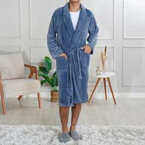 ROUPAO FLANNEL TAM M AZUL OCEANO - 929070 - 12.08.0022-1394