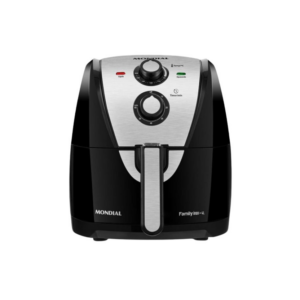 FRITADEIRA AIR FRYER SEM OLEO 4,0L MONDIAL FAMILY INOX AFN-40-BI PRETO/INOX 127V - 908949 - AFN-40-BI