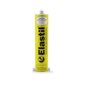 SILICONE ACETICO USO GERAL 250G INCOLOR ELASTIL - 915215 - 718