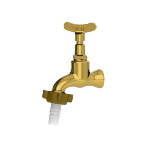 AGUIA TORNEIRA METAL 1128 AMARELA JARDIM cod ind 11017 (12) - 911869 - 11017