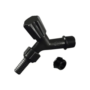 TORNEIRA PVC JARDIM 1/2 C/ADAPTADOR 3/4 BICO PRETA GRAP - 917490 - 1128-R-1