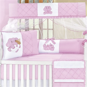 KIT BERCO 8 PECAS ELEFANTINHO ROSA - 916180 - 18.05.0004-1322
