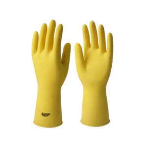 LUVA EPI´S LATEX SANRO TOP AMARELO TAMANHO P - 922580 - 281800402