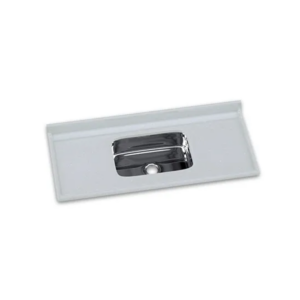 PIA MARMORIT SINTETICO 1,20 CUBA INOX TRAVERTINO - LUXO ISOMARMORE S/VALVULA - 929323 - 1609/A