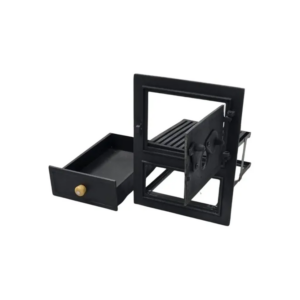 PORTA CINZEIRO E GRELHA PARA FOGAO A LENHA 38x30 - 919950 - 1315