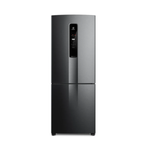 REFRIGERADOR ELECTROLUX FROST FREE INVERTER 490L AUTO SENSE BLACK INOX LOOK IB7B - 928985 - 02498FBA135