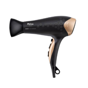 SECADOR DE CABELO PHILCO PSC2450 2200W ION TOURMALINE PRETO BIVOLT - 931847 - 53503082