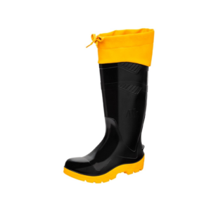BOTA DE PVC S/FORRO PRETO/AMARELO Nº 39 VULCAFLEX MARLUVAS - 932470 - 40569